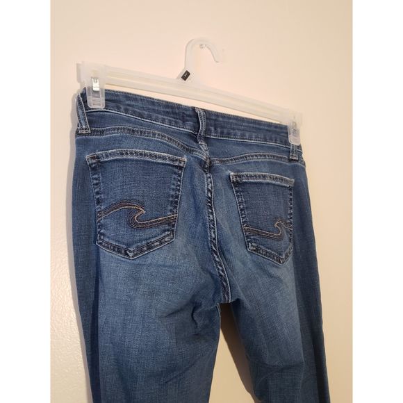 Women's Silver Jeans Co., Suki Slim Boot, W25/L33, Dark Blue - Picture 7 of 7